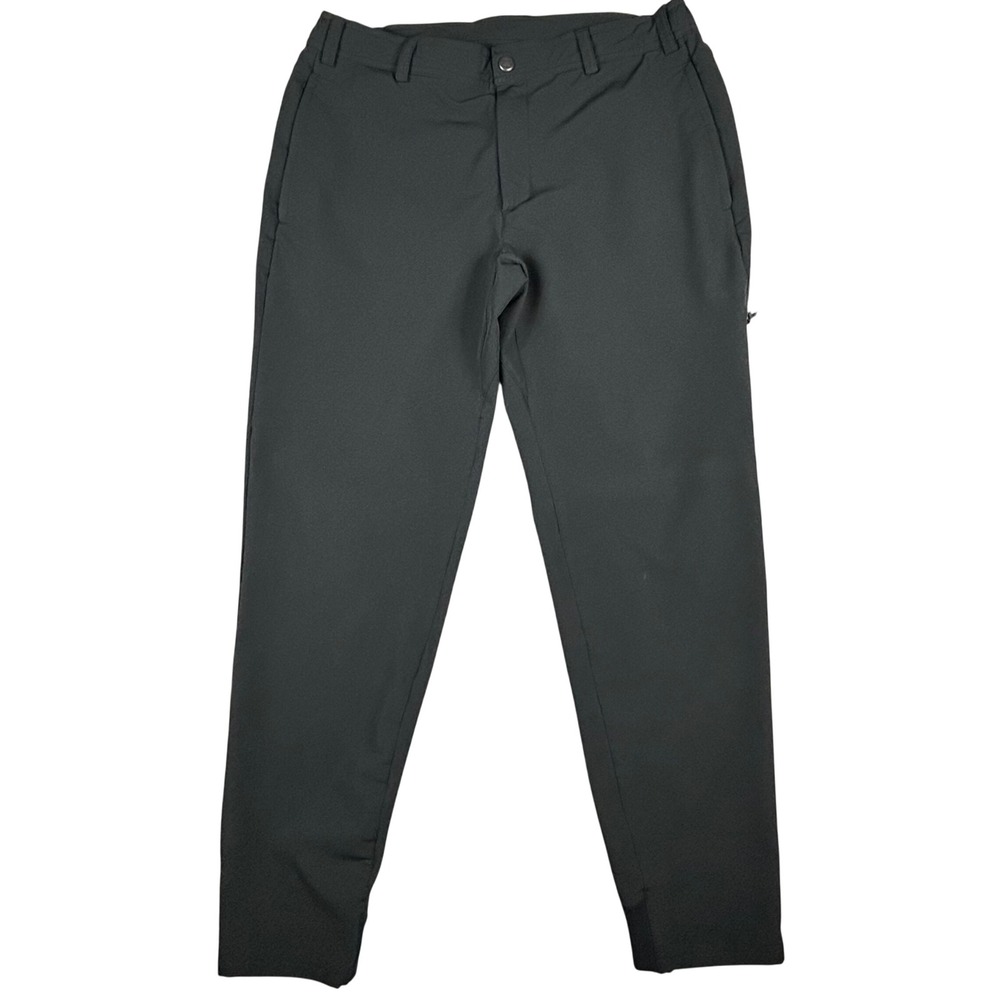 Mack Weldon Mens Radius Flex‎ Jogger Black Size Medium Elastic Waist Drawstring